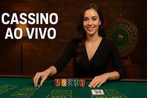 Dealer profissional no 7YWIN cassino ao vivo