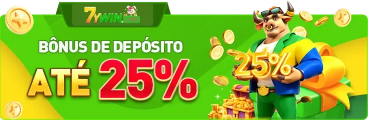 Banner de promoções com bônus disponíveis